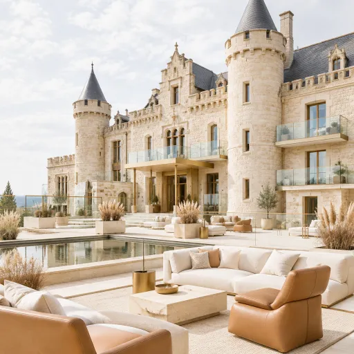 Fairy tale castles reimagined as luxurious stays for modern travellers