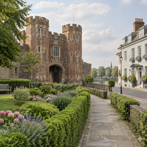Understanding hotel chain affiliation for Hertford Castle and planning a refined stay nearby