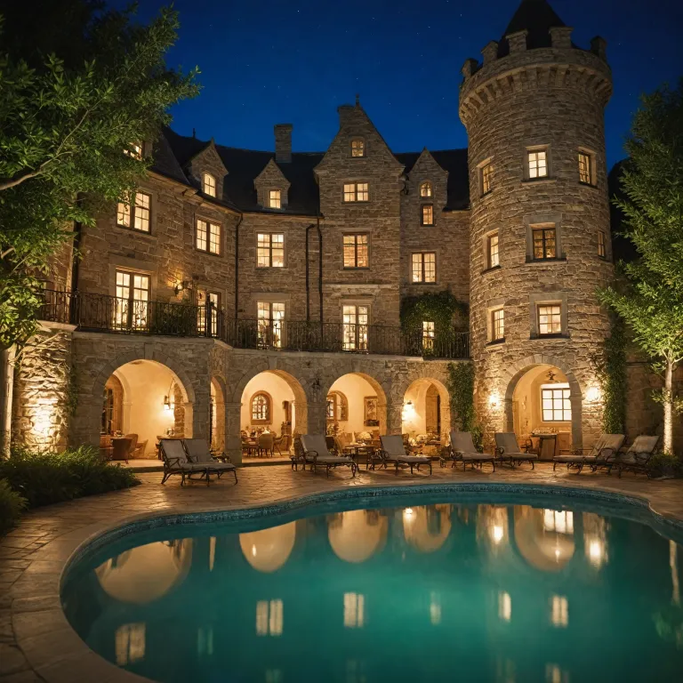 Experience regal relaxation: the world of castle hotels with spa amenities