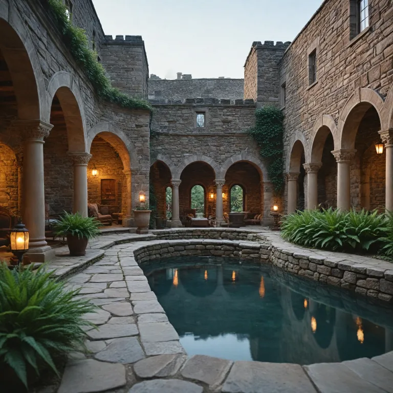 Celtic hot tubs for castle stays: serene spa luxury in historic walls