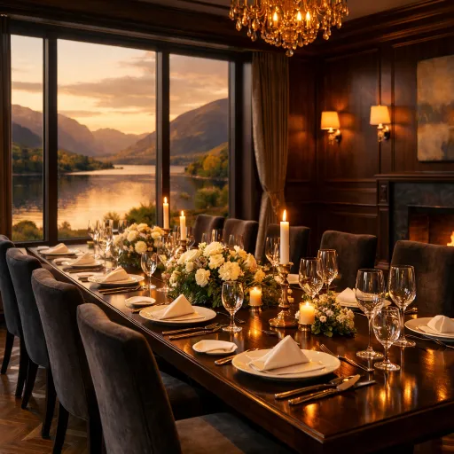 Refined top venues for private dining in Killarney hotels