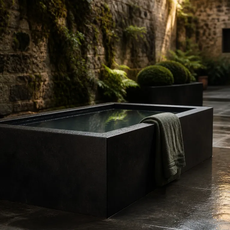 Cold Plunge in the Courtyard: Outdoor Wellness Takes Root at Castle Hotels